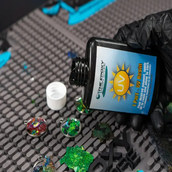 UV Cured Resin, no mixing, fast cure, one component, excellent for jewelry making and crafts {2}