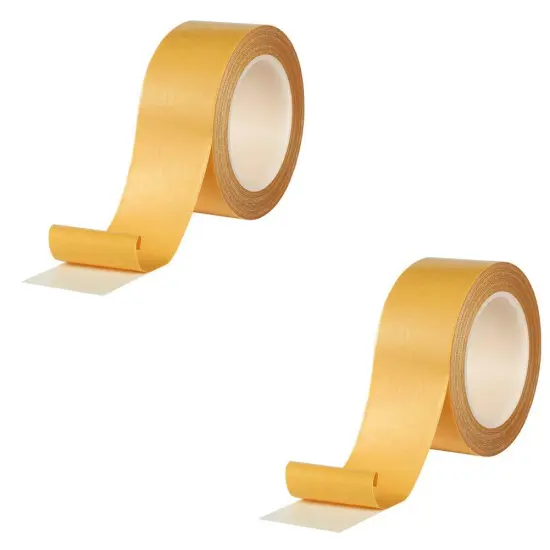 Kitcheniva 2 Pcs Double Sided Transparent Tape 1.18''x15 Ft {1}