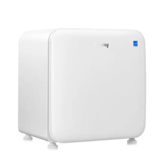 Compact Refrigerator with Reversible Door-White {1}