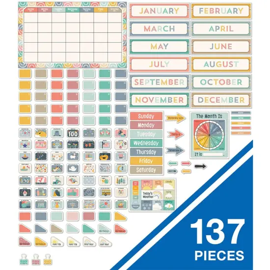 We Belong Calendar Bulletin Board Set, 2 Sets {4}