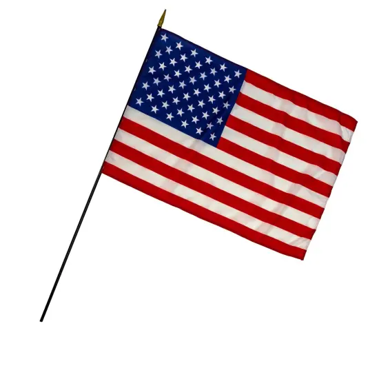 Nylon U.S. Classroom Flag, 24" x 36" {2}