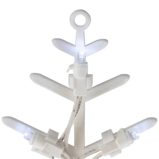 Northlight 18" White LED Lighted Snowflake Christmas Window Silhouette {6}