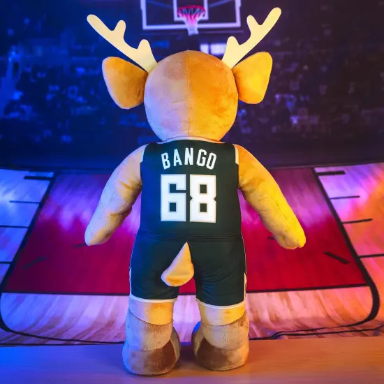 Bleacher Creatures Milwaukee Bucks Bango 20" Jumbo Mascot Plush Figure (Icon Uniform) {2}