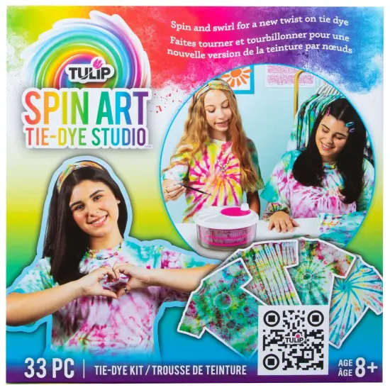 Tulip Spin Art Tie-Dye Studio {4}