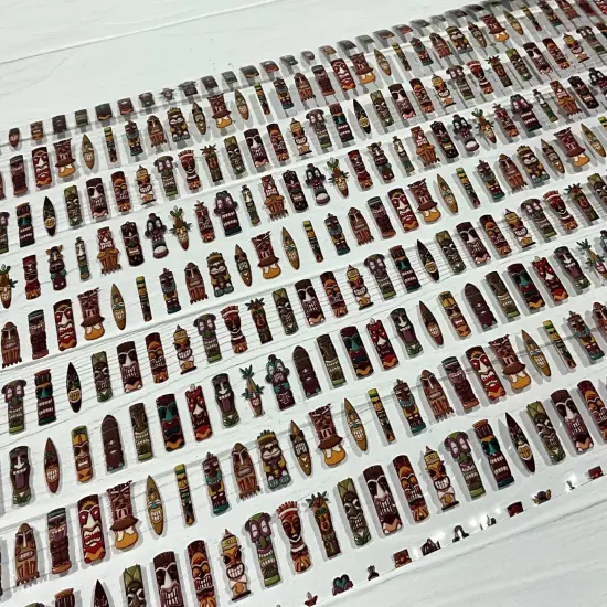 Small Tiki Masks TPU Vinyl {1}