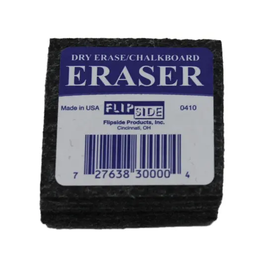 Student Eraser, 2" Width, 2" Length, 12 Per Pack, 2 Packs {2}