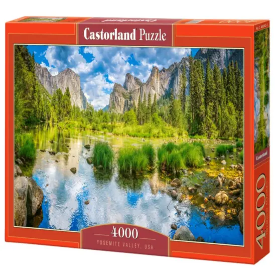 4000 Piece Jigsaw Puzzle, Yosemite Valley, USA, Landscape puzzle, National Park, Adult Puzzle, Castorland C-400362-2 {1}