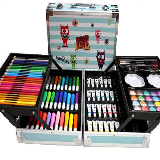 145/150 -Piece Art Drawing Set Kit {2}
