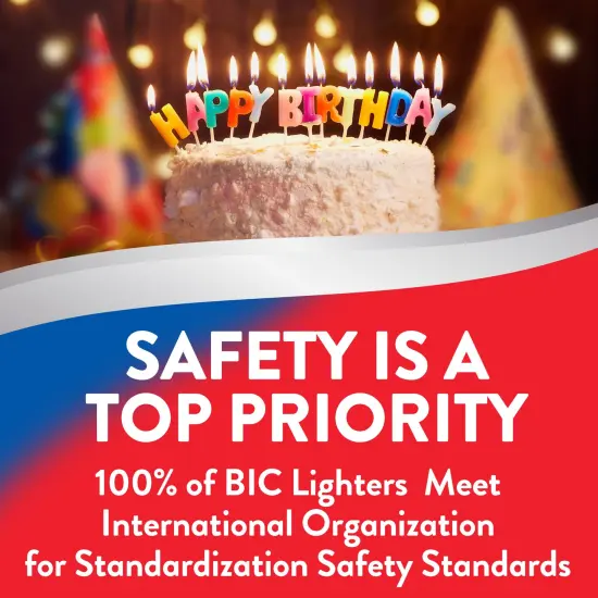 BIC Classic Lighters, Mini Style, Safe Child-Resistant, Assorted Colors (Packaging May Vary), 8 Count Pack {7}