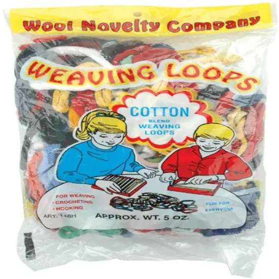 Wool Novelty Cotton Weaving Loops 5oz-Assorted {1}