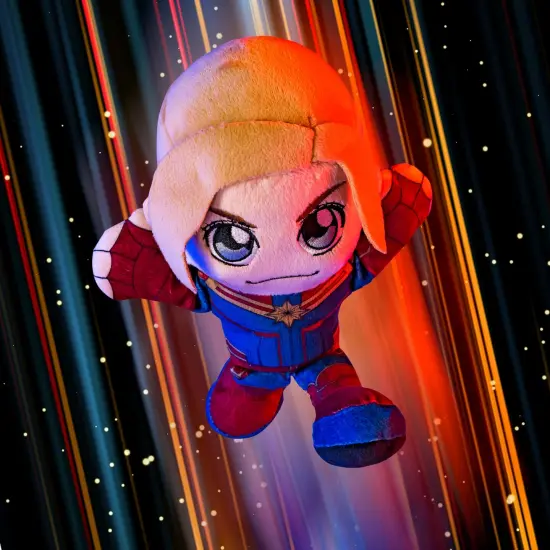 Bleacher Creatures Captain Marvel 8" Kuricha Sitting Plush {5}