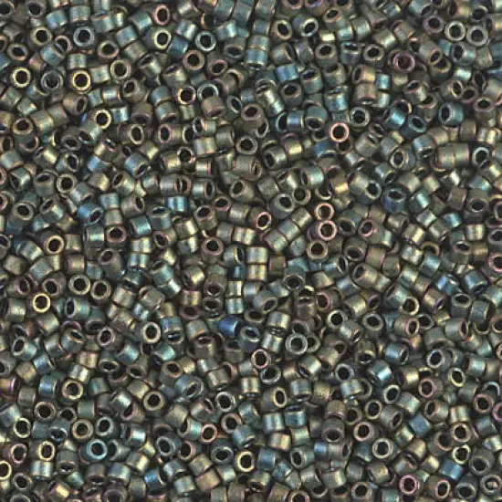 Miyuki Delica Bead 11/0 - DB0324 - Matte Metallic Patina Iris {1}