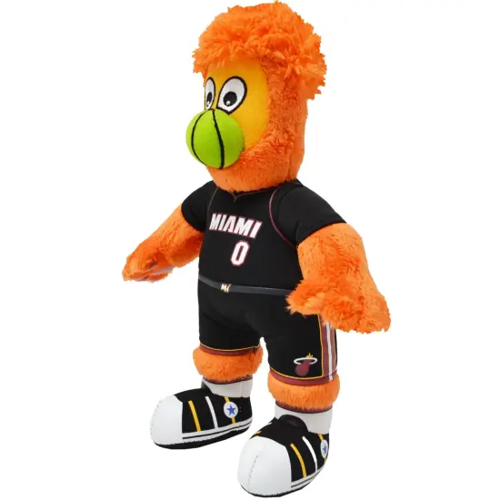 Bleacher Creatures Miami Heat Mascot Burnie 10" Plush Figure {2}