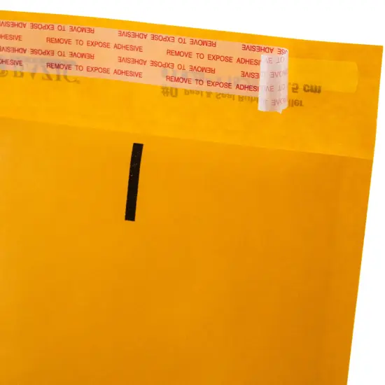 BAZIC Self-Seal Bubble Mailers (#0) 6" x 9.25" (4/Pack) {6}