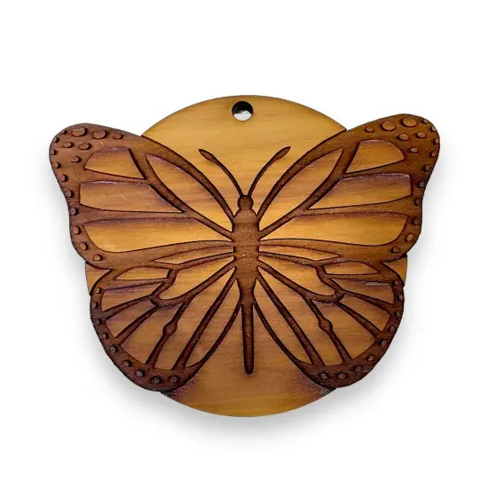Monarch - Cedar Ornament butterfly {1}