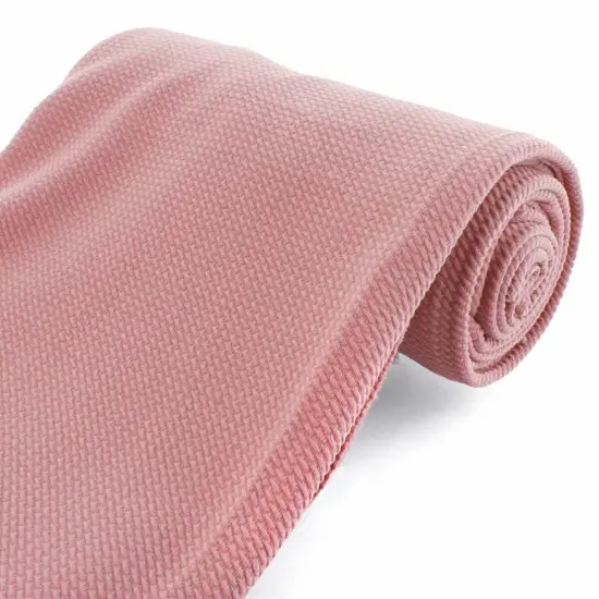 Solid 4 way Stretch Liverpool Bullet Fabric Dusty Rose {3}