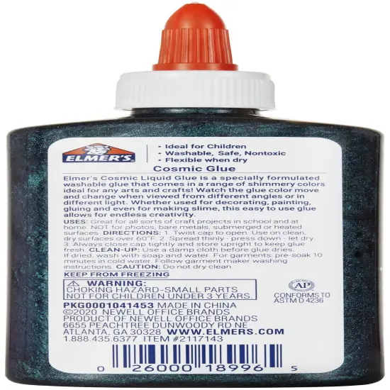 Elmer's Cosmic Color Changing Glue-Teal/Purple {2}