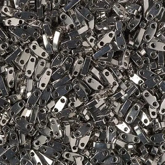 Miyuki Quarter Tila Bead, QTL-0190, Nickel Plated {1}