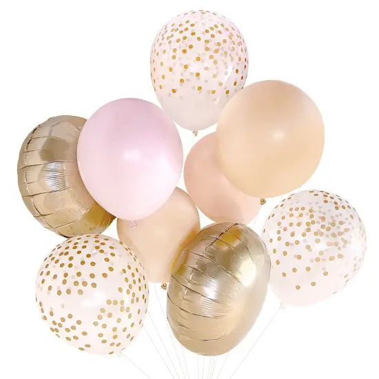 Balloon Bouquet - Blush & Gold {1}