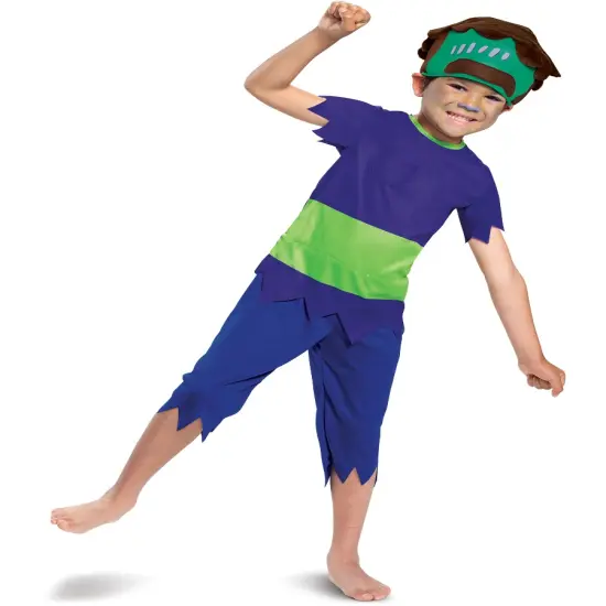 Child's Classic Super Monsters Frankie Mash Costume {1}