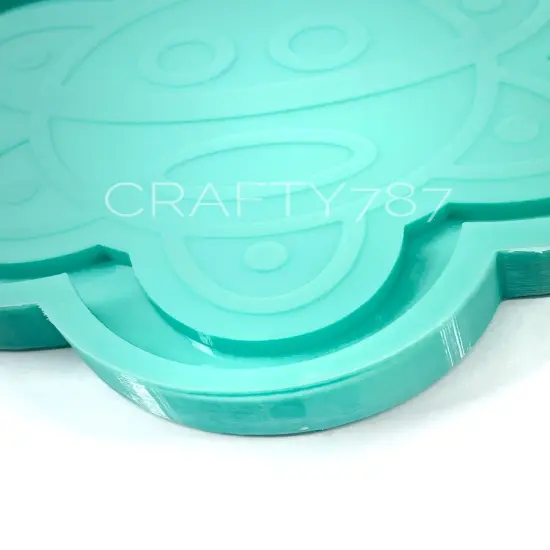 Taino Sun Tray/Coaster Silicone Mold (D6) {3}