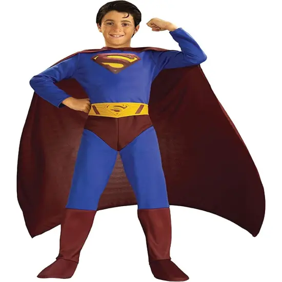 Classic Style Superman Returns Boy's Costume {1}