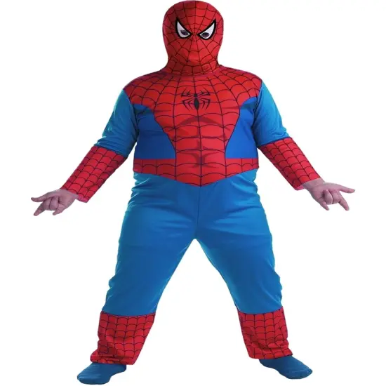 Childs Spiderman Halloween Costume {1}