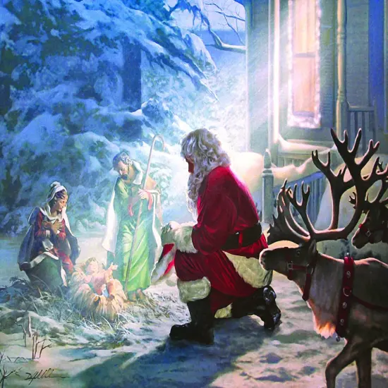 Sunsout Homage 500 pc Christmas Jigsaw Puzzle 18618 {1}