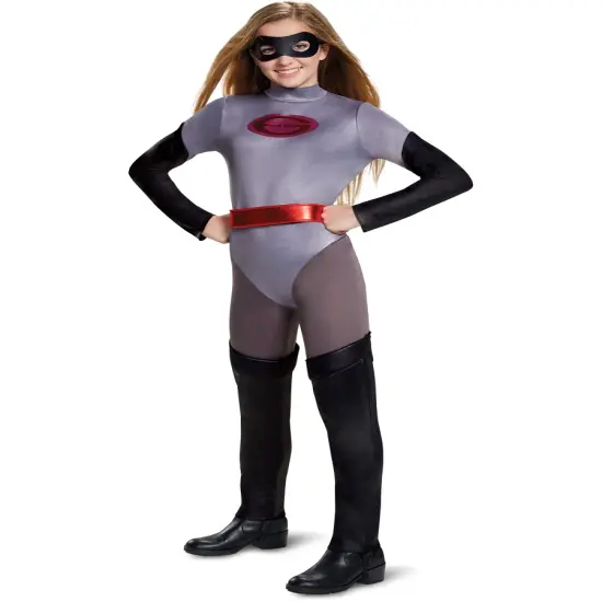 Girls Disney The Incredibles 2 Elastigirl Classic Costume {1}