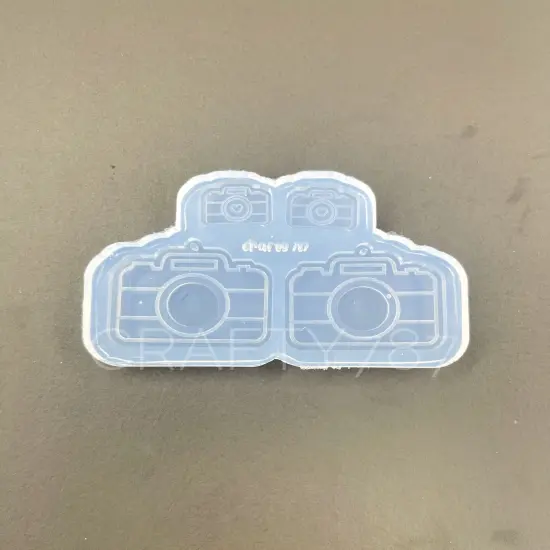 Camera Dangle Earring Silicone Mold Layer Camara(D4) {1}