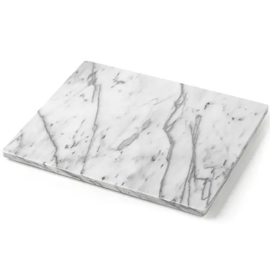Fox Run Gray Marble Pastry Board and Matching Rolling Pin Gift Set {4}