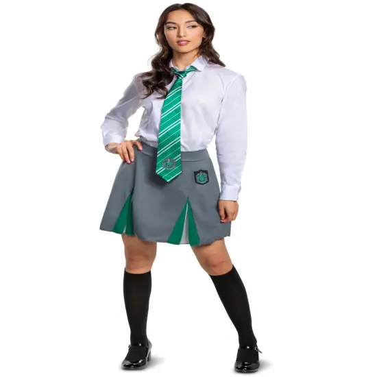 Harry Potter Slytherin Student Skirt Women's Costume {1}