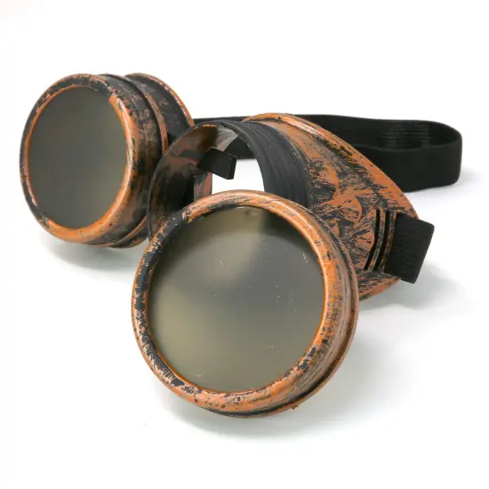 Steampunk Goggles Costume Accessories - Cyber Victorian Welding Glasses - 1 Piece {2}