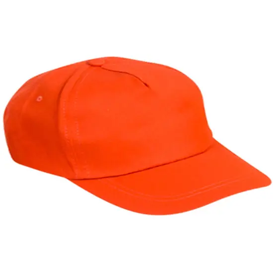 Adults Orange Color Baseball Hat Costume Accessory {1}
