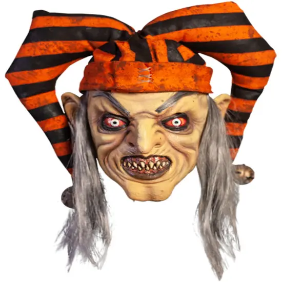 The Terror Of Hallows Eve Evil Trickster Mask Costume Accessory {1}