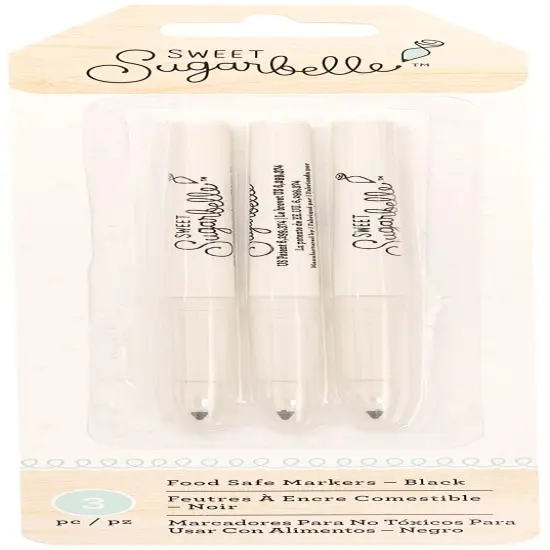 Sweet Sugarbelle Template Markers 3/Pkg-Black {1}