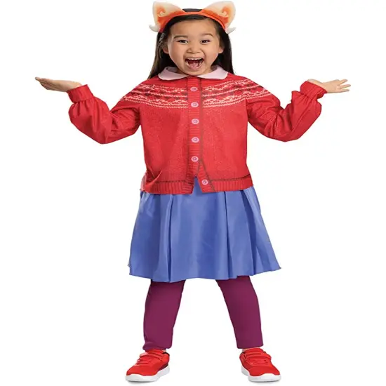 Turning Red Classic Mei Girl's Costume {1}