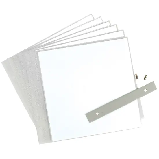 MBI Page Protectors 8"X8" 6/Pkg-Top Loading {2}