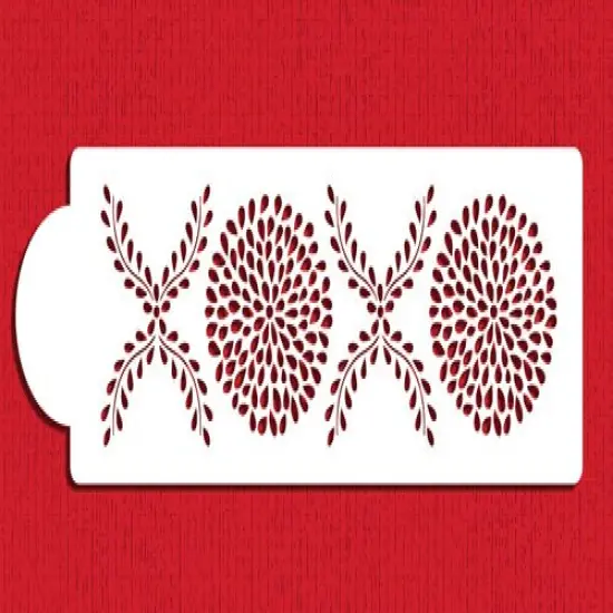 Summertime Garden Flower Cake Stencil Tier Side | Cake Decorating Tools | Baking Stencils for Royal Icing, Airbrush, Dusting Powder | Reusable Plastic Food Grade Stencil for Cakes | Easy to Use & Clean Cake Stencil | C963 by Designer Stencils {1}