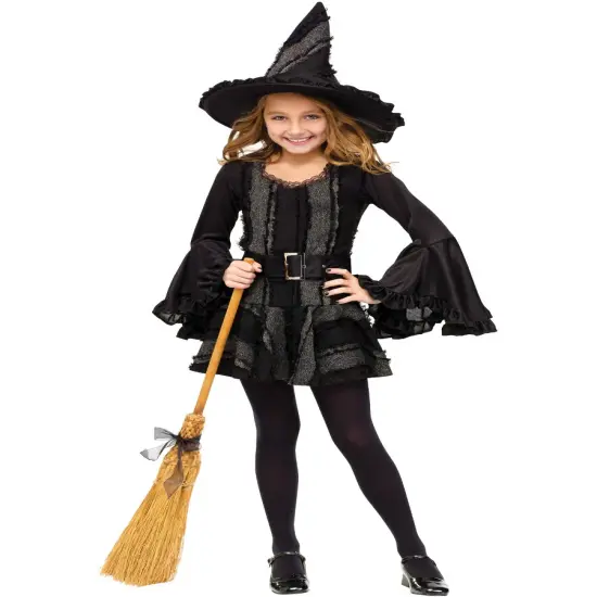 Spiritual Spell Stitch Witch Girl's Costume {1}