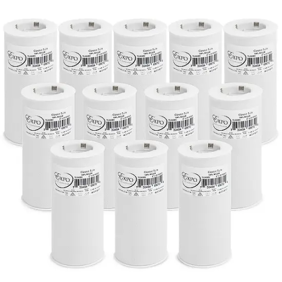 Pack of 12 Premium Matte Tulle Spool of 6-inch X 25 Yards Emerald {2}