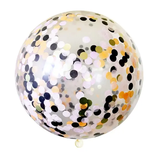 Jumbo Confetti Balloon - Halloween {1}