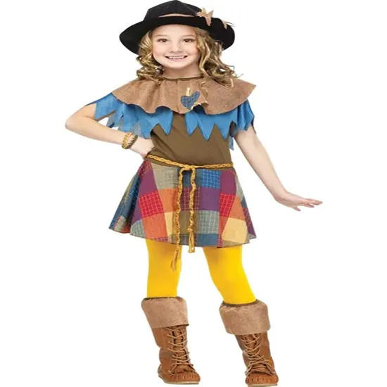 Oz Scarecrow Cutie Girl's Costume {1}