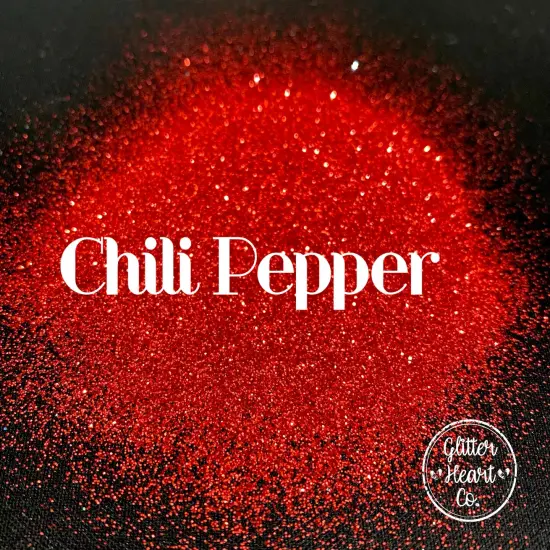 Polyester Glitter - Chili Pepper by Glitter Heart Co.™ {3}