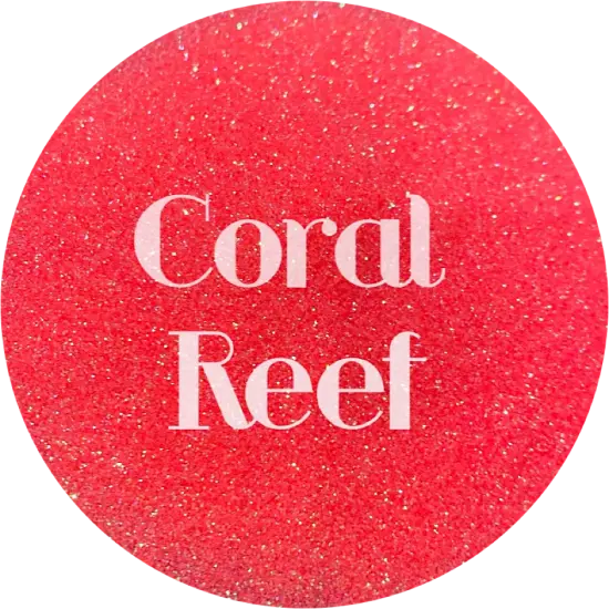 Polyester Glitter - Coral Reef by Glitter Heart Co.&trade; {1}