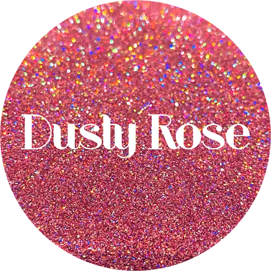 Polyester Glitter - Dusty Rose by Glitter Heart Co.&trade; {1}
