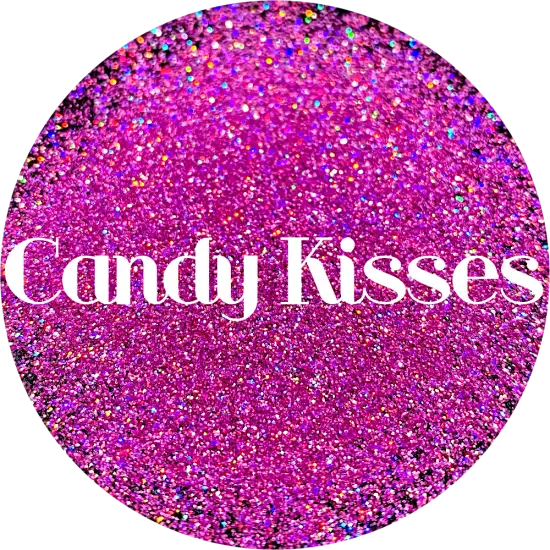 Polyester Glitter - Candy Kisses by Glitter Heart Co.&trade; {1}