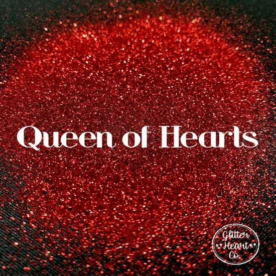 Polyester Glitter - Queen of Hearts by Glitter Heart Co.&trade; {3}