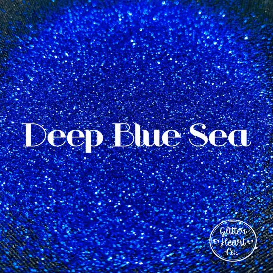 Polyester Glitter - Deep Blue Sea by Glitter Heart Co.&trade; {2}