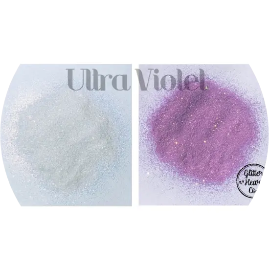 Polyester Glitter - Ultra Violet UV Color Changing by Glitter Heart Co.&trade; {1}